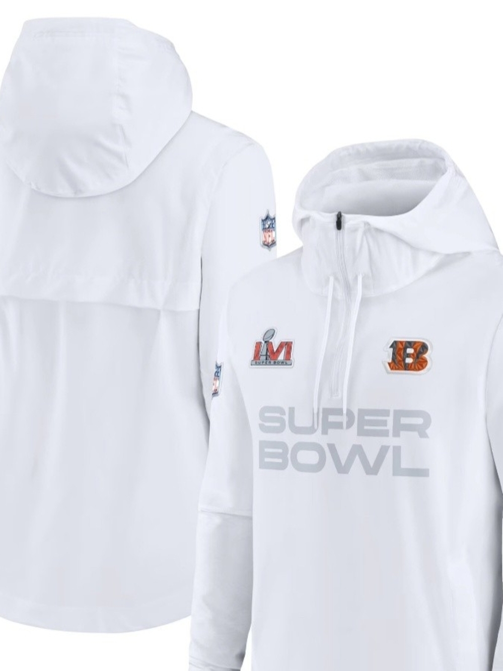 NNT, Men's Nike Cincinnati Bengals Super Bowl LVI Bound Diamond Collection,Large